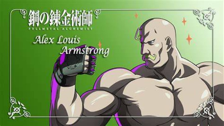 20 Best Bald Anime Characters Ranked (With Reasons For Balding) 17 #4 Alex Louis Armstrong