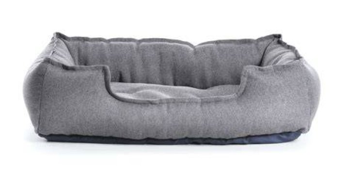 7Anxiety Dog Bed and Grey Dog Calming Blanket