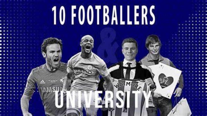 A list of footballers who went to university for degrees