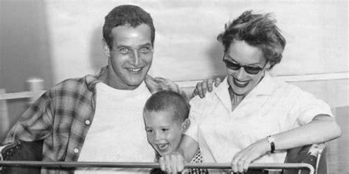 A picture of Jackie Witte's late husband, Paul Newman