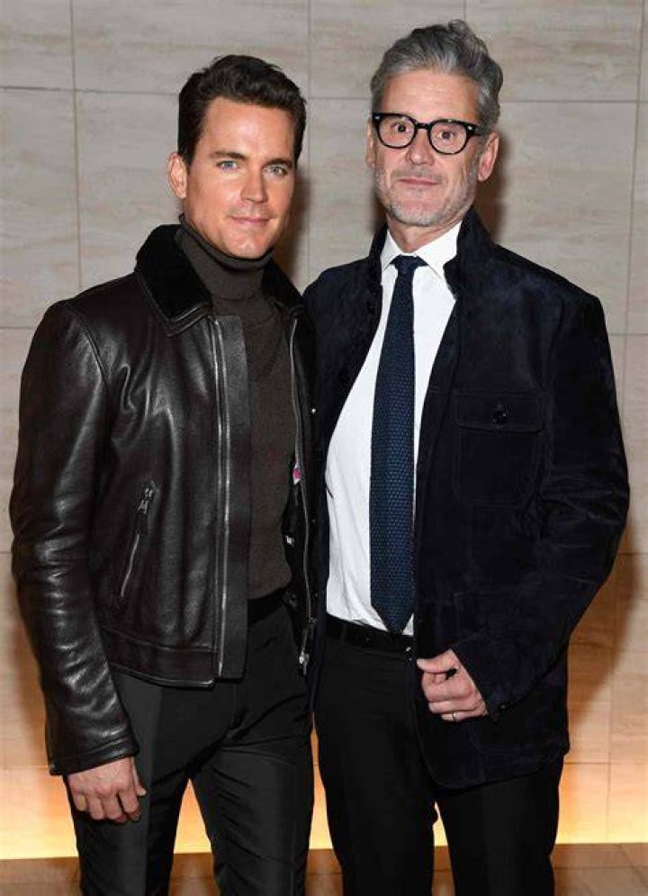 A picture of Simon Halls and Matt Bomer.