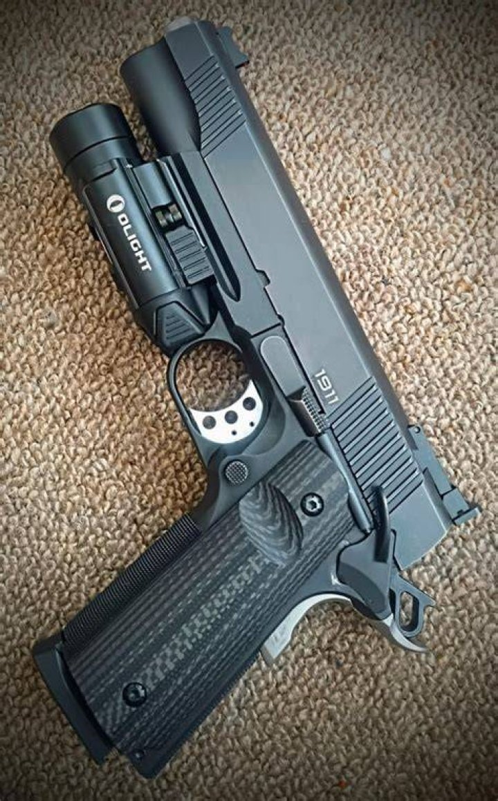 A privately owned gun