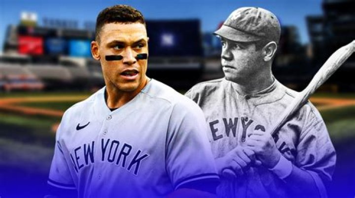 Aaron Judge surpasses Babe Ruth's legendary figure of 60 home runs in a regular baseball season