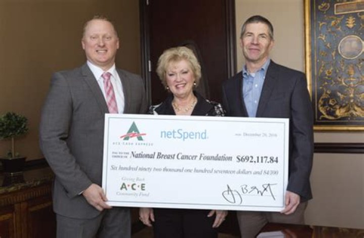 ACE Cash Express and Netspend Support Mission to Save Lives through Early Detection of Breast Cancer