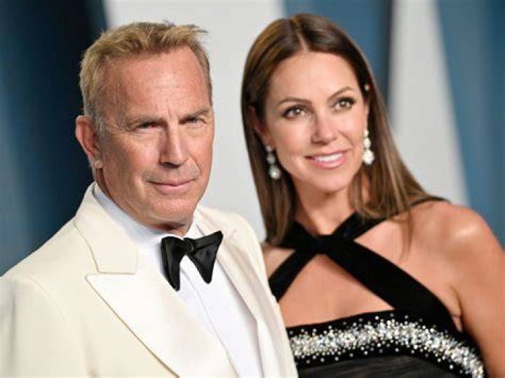 Actor Kevin Costner, wife Christine Baumgartner and children attend the premiere of Disney's McFarland, USA at the El Capitan Theatre in February 2015 in Hollywood, California. Photo / Getty Images