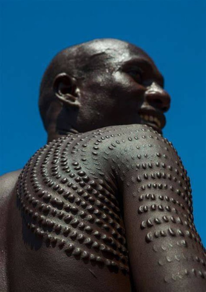 African scar tattoo African scar tattoo