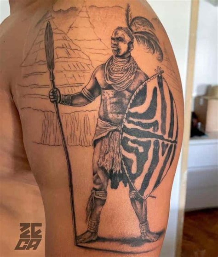 African warrior tattoo designs African warrior tattoo designs