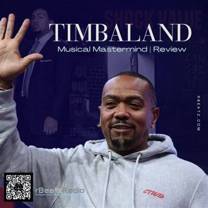 American producer and songwriter Timbaland.