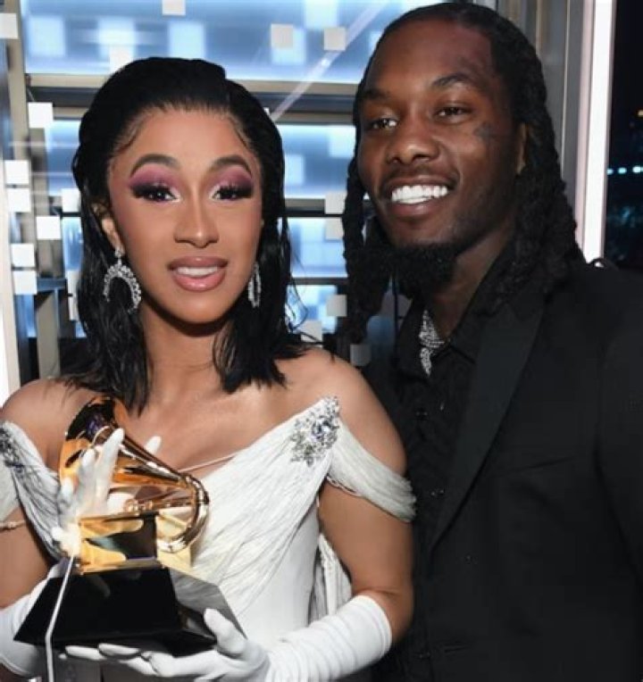 American rapper Cardi B stuns in headtie and wrapper as she learns African dance (video)