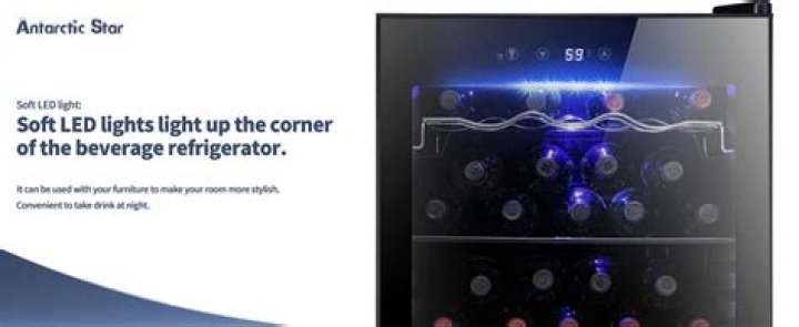Antartic Star Beverage Refrigerator Via Merchant