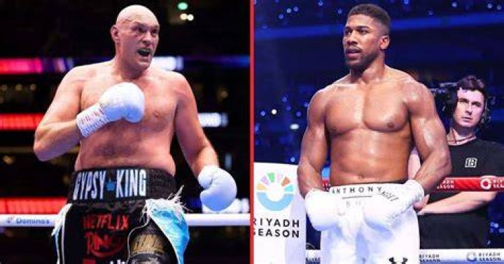 Anthony Joshua vs Tyson Fury