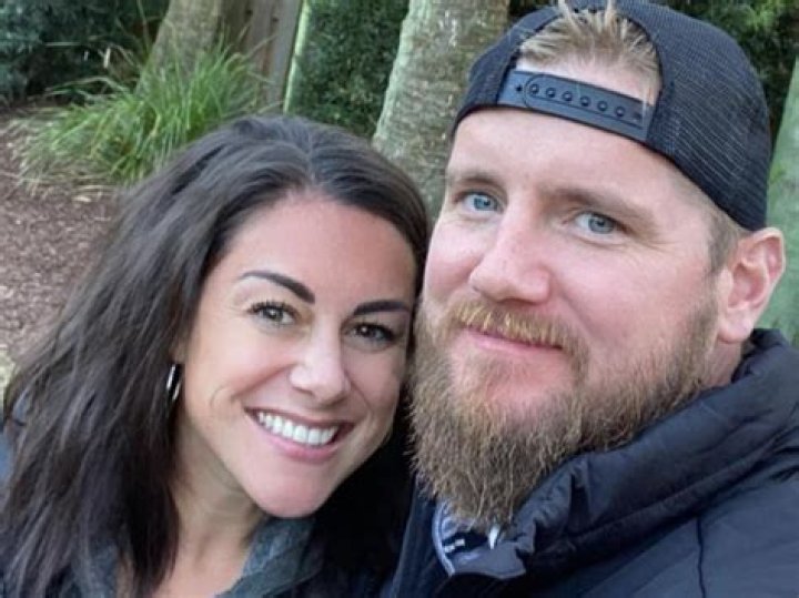 Aric and Samantha Hutchinson had just tied the knot when tragedy struck. Photo / GoFundMe