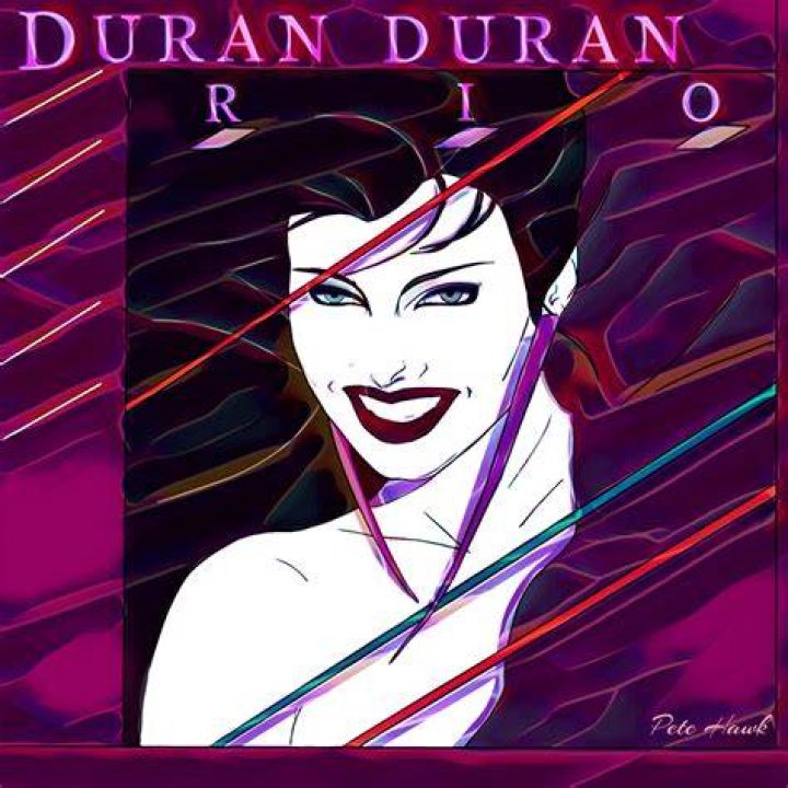 Art Duran Duran Rio Album Cover Done with iPad Pro duranduran