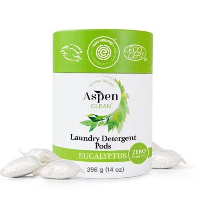 AspenClean Laundry Detergent Pods (36 Pods)