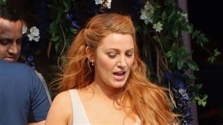 Blake Lively Wore Camouflage Cargo Pants With Peekaboo Boxers
