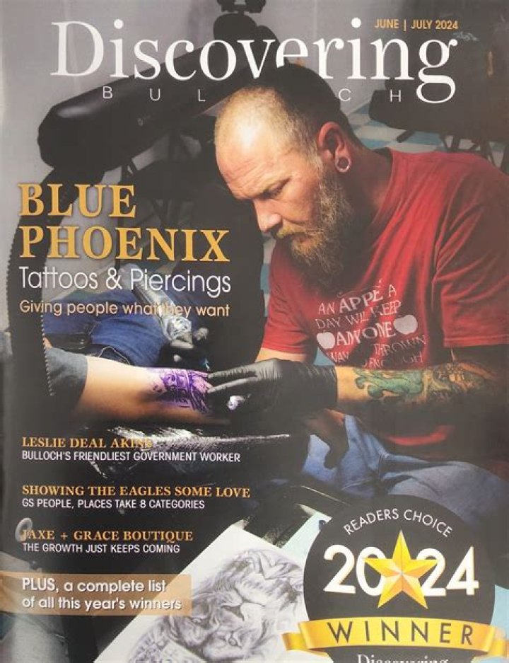 Blue phoenix tattoos Blue phoenix tattoos
