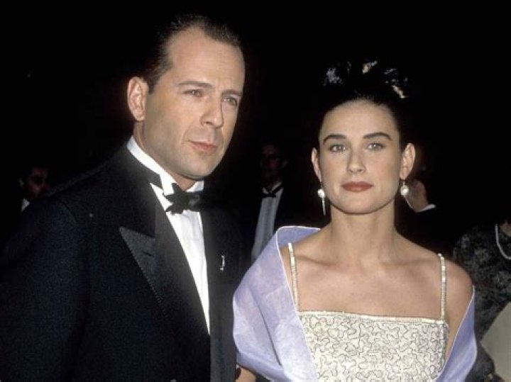 Bruce Willis, Demi Moore , Emma Heming.
