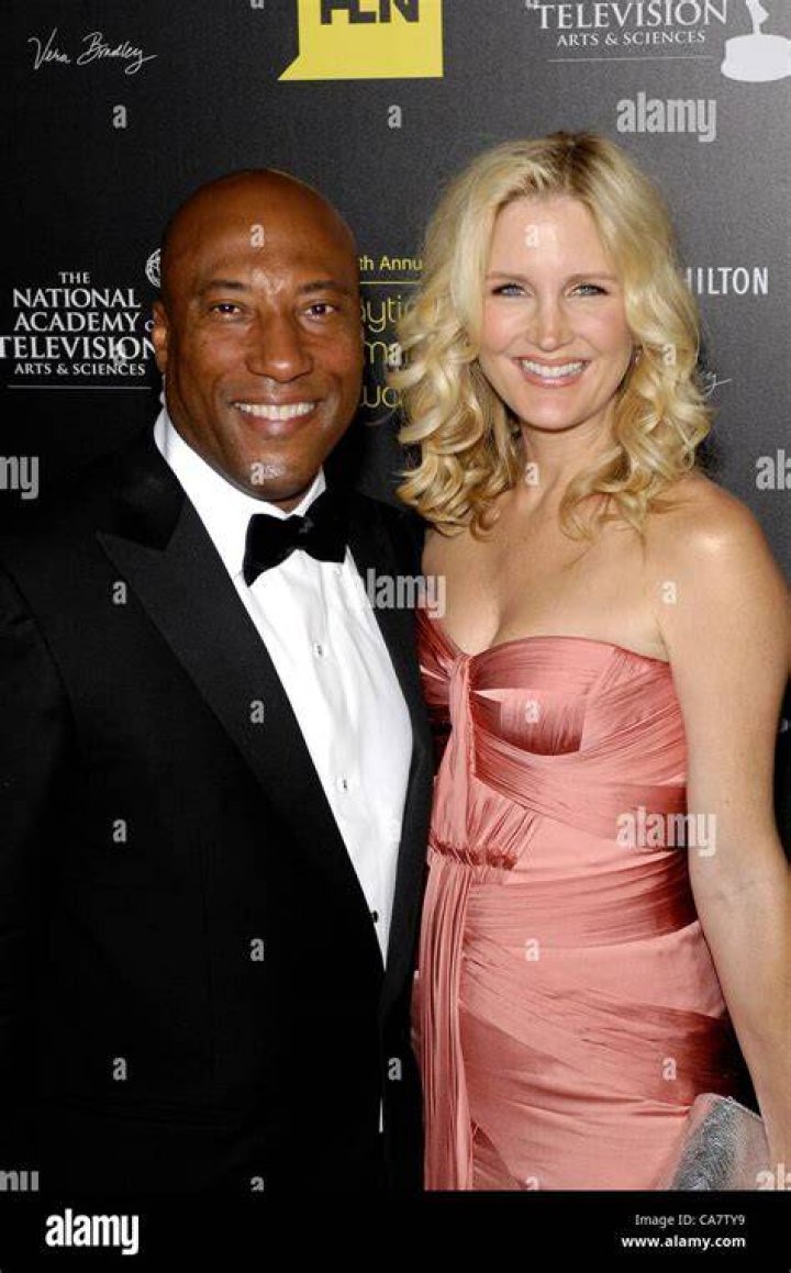 Byron Allen and Jennifer Lucas