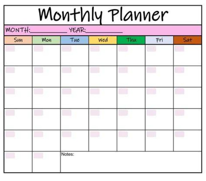 calendar planner
