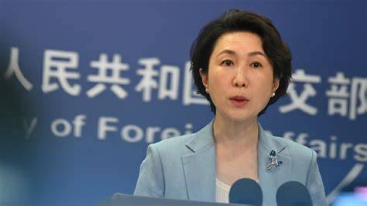 Chinese Foreign Ministry spokesperson Zhao Lijian at a press conference in Beijing. Photo / AP