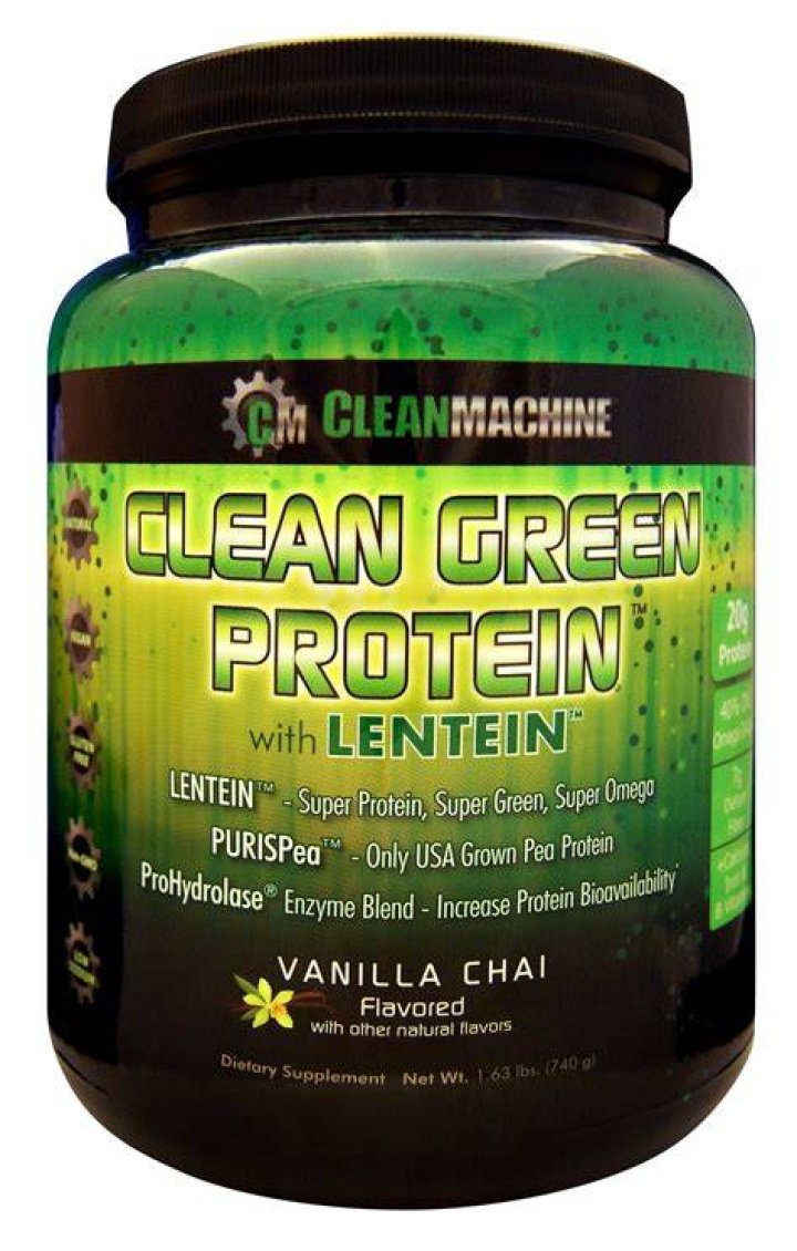 Clean Machine® Launches Clean Green Protein With Superfood Lentein