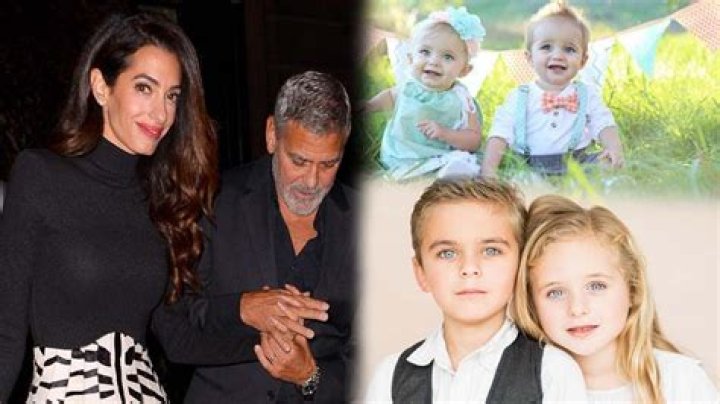 Clooney Children Meet Clooney's Twins Alexander Clooney