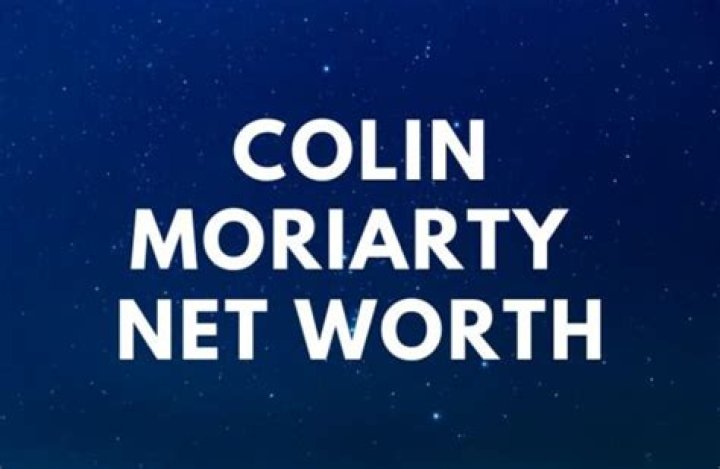 Colin Moriarty net worth