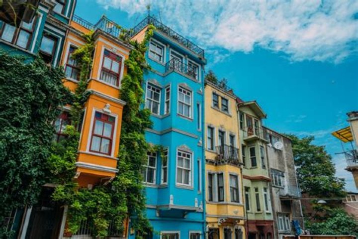 colorful buildings under blue sky