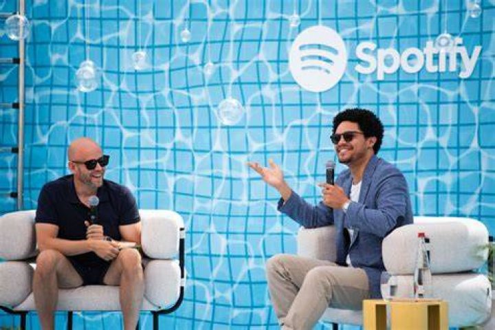 Comedian Trevor Noah at Spotify Beach and at the 2023 Met Gala at The Metropolitan Museum of Art in New York City.