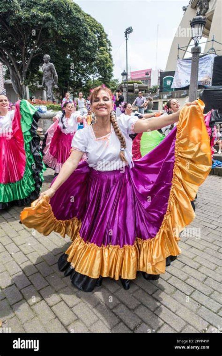 Costa Rican woman smiling at camera