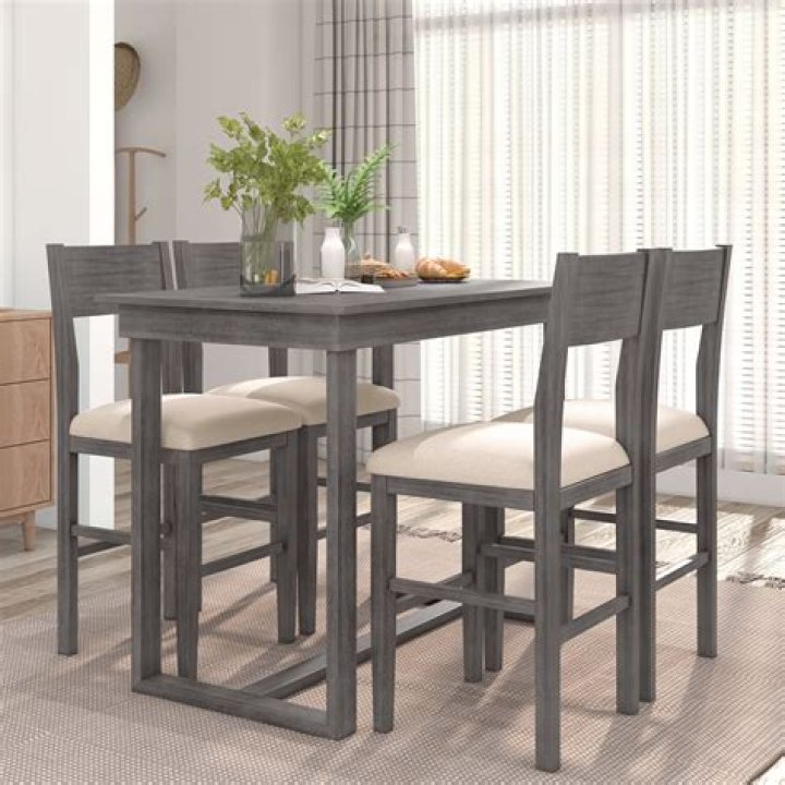 Counter Height Dining Table Set