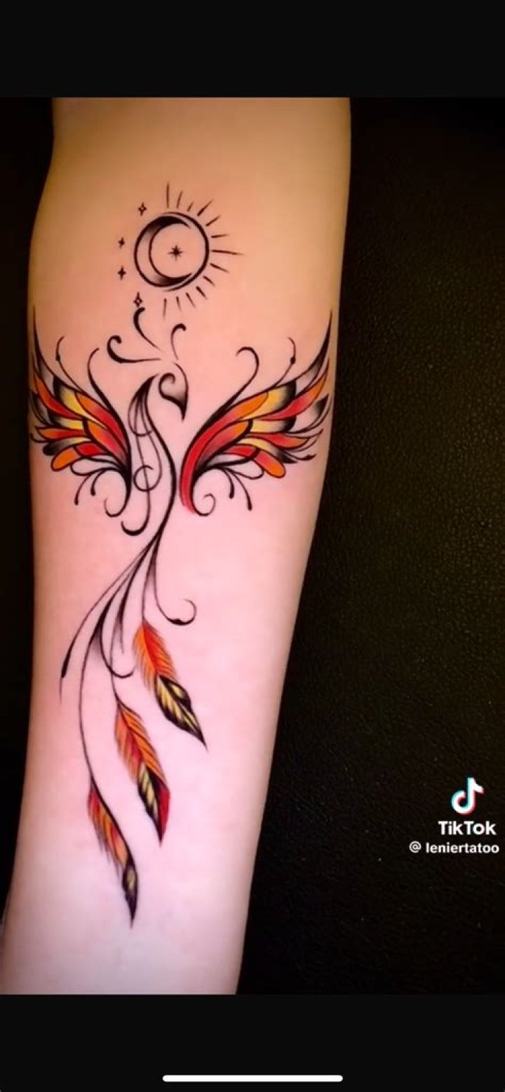 Cute phoenix tattoos Cute phoenix tattoos