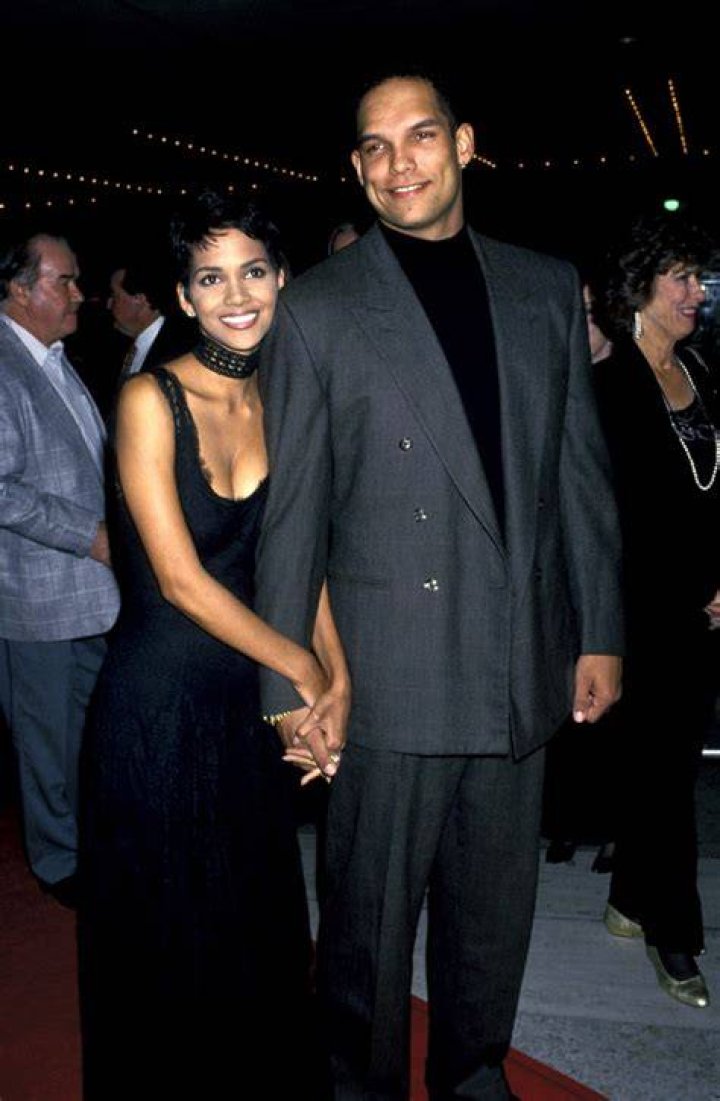 David Justice and Halle Berry