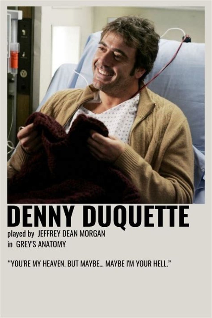 Denny Duquette Grey's Anatomy JDM *Sigh* Pinterest