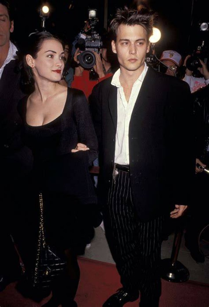 Depp and Winona Ryder were the it couple of the early 90s. Photo / Getty Images