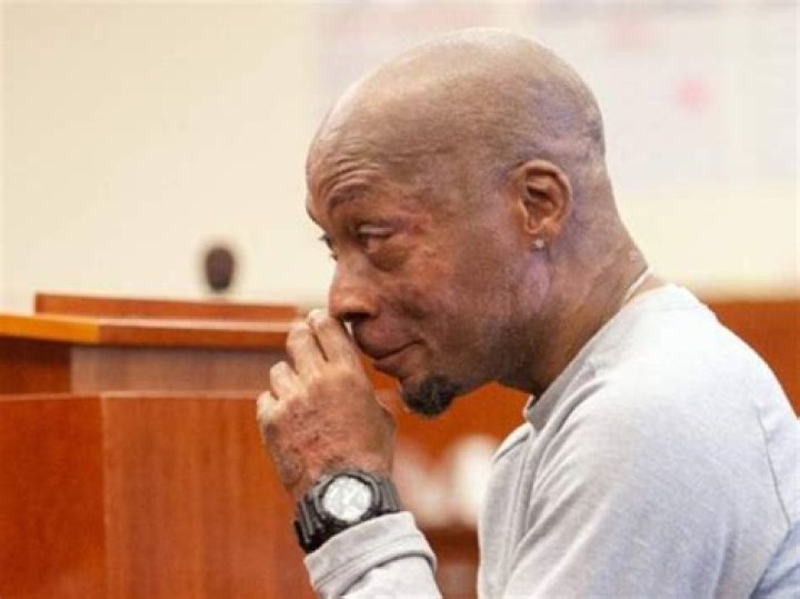 Dewayne Johnson reacts after hearing the verdict in his case against Monsanto at the Superior Court of California in San Francisco in August. Photo / AP