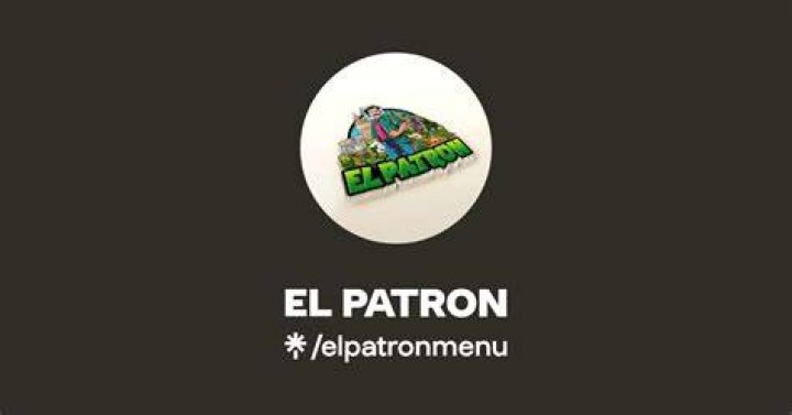 EL PATRON Instagram Linktree