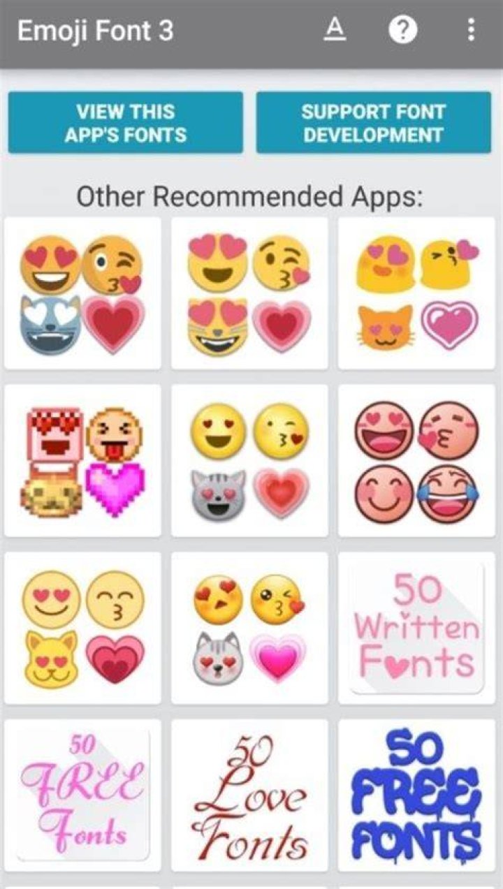 Emoji Font 3 Apk 3.0.10 For Android