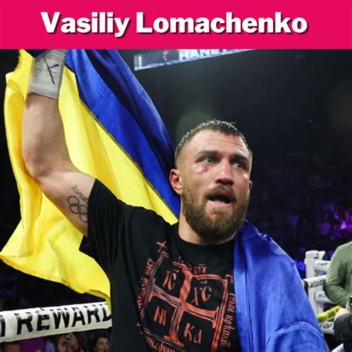 Facts about Vasiliy Lomachenko's record, age, net worth, Instagram