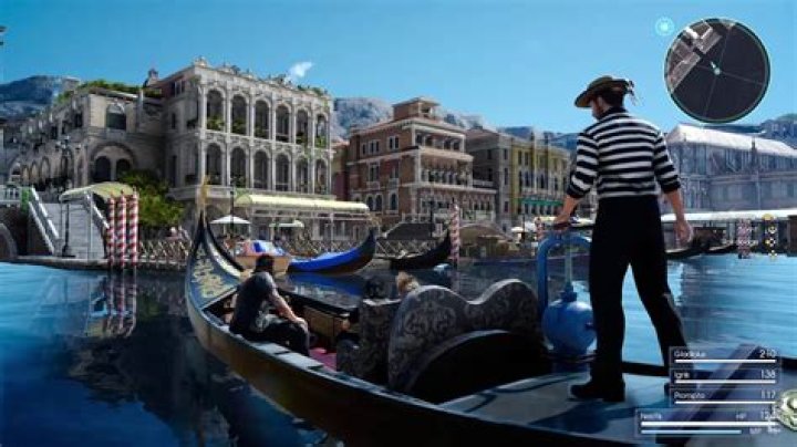 Final Fantasy 15 shows off a Venice-inspired city