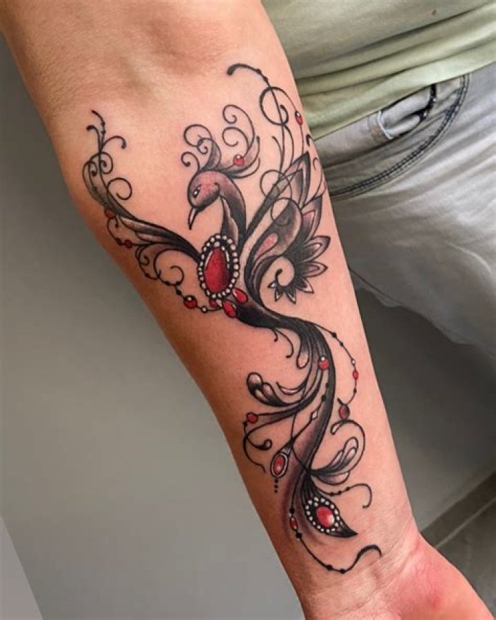 Flaming phoenix tattoos Flaming phoenix tattoos