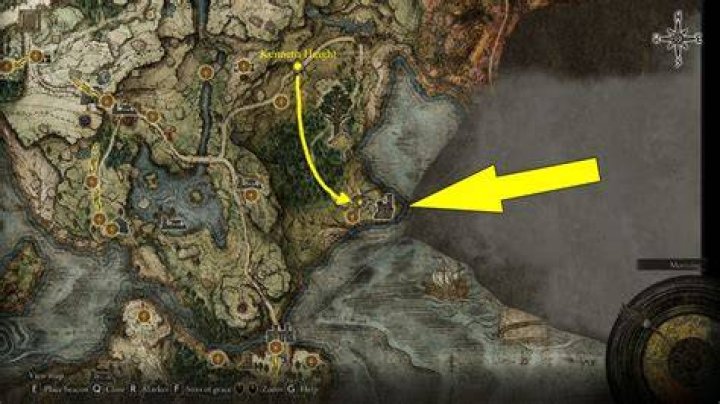 Fort Haight location Elden Ring