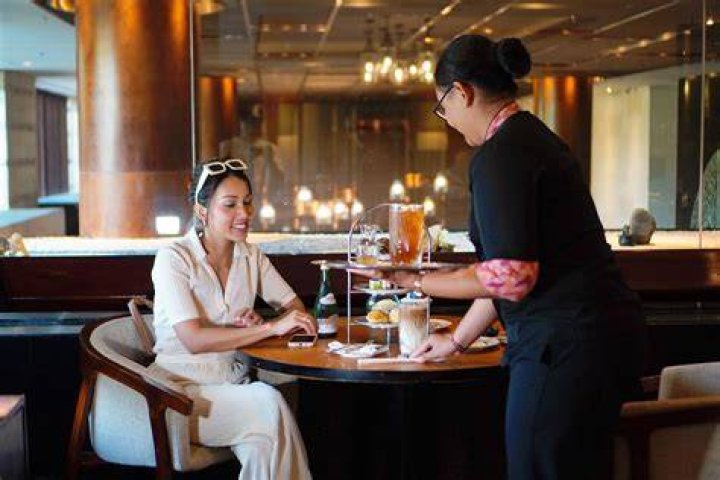 Guests receive a relaxing evening tea and a copy of the hotel's own newspaper, Little National Editorial. Photo / Juliette Sivertsen