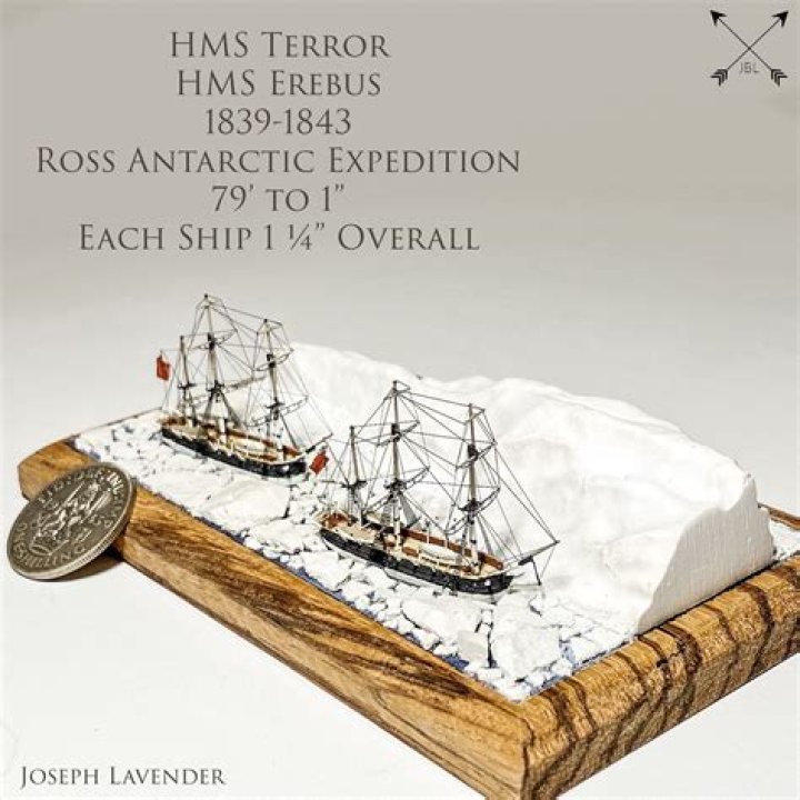 HMS Terror and HMS Erebus from The Terror.