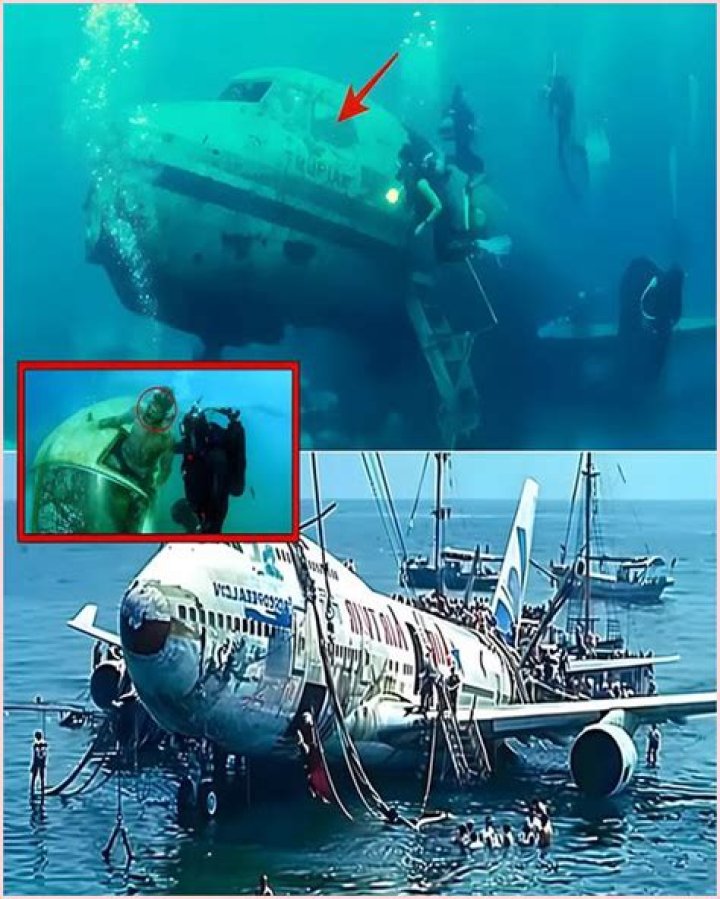 How experts believe the wreckage would look on the seabed with the water removed. Image / National Geographic