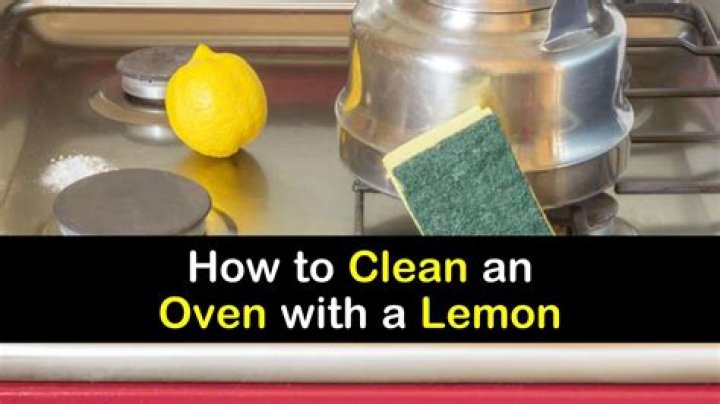 How To Clean an Oven With Lemon
