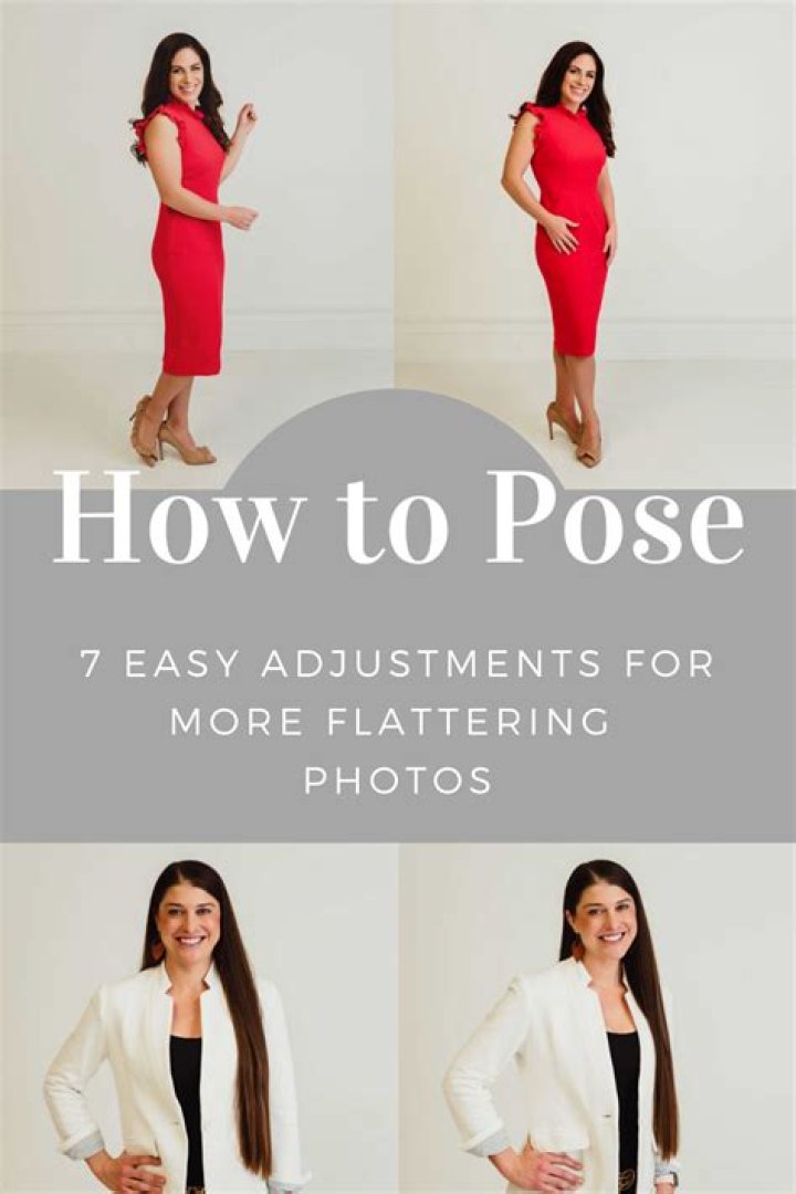 How to pose to look skinny How to pose to look skinny