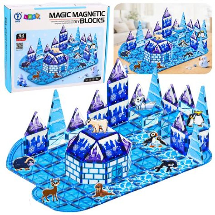 Ice blocks ranked 9-4.