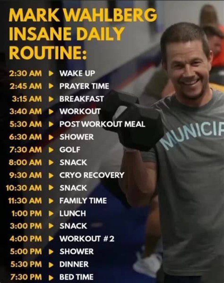 Inside Mark Wahlberg's insane diet and fitness routine