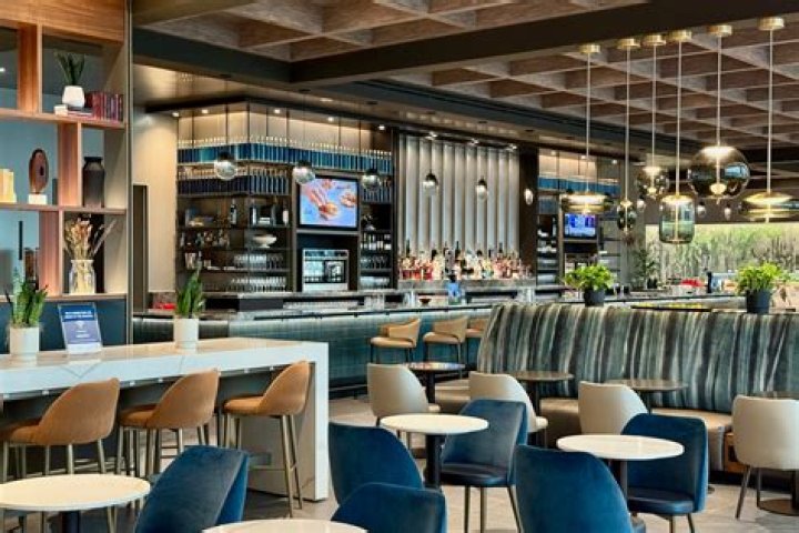 Inside the Delta Sky Club at LAX. Photo / Supplied